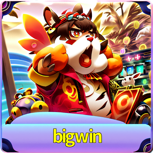 Imagem promocional da bigwin mostrando a plataforma e suas vantagens